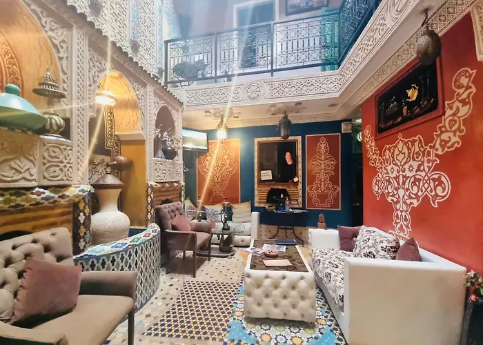 Hotel barato: Riad Jennah Rouge